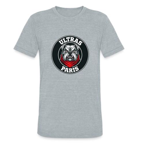 Ultras Paris Bulldog Football Fan Graphic - Unisex Tri-Blend T-Shirt