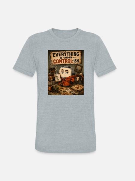 Everything Under Controlish - Unisex Tri-Blend T-Shirt - heather grey