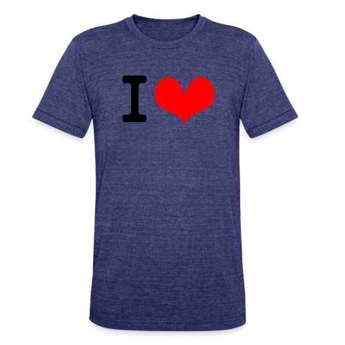 I Love what - Unisex Tri-Blend T-Shirt