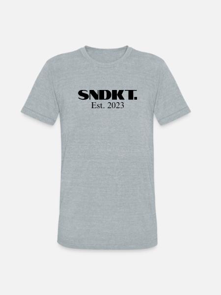 SNDKT - Unisex Tri-Blend T-Shirt - heather grey