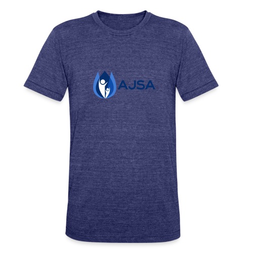 AJSA Bleu - Unisex Tri-Blend T-Shirt