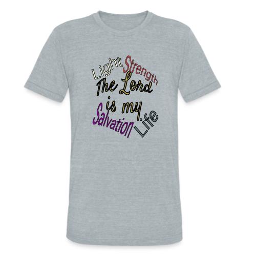 The Lord is - Unisex Tri-Blend T-Shirt