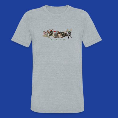 Festive Seal Patients - Unisex Tri-Blend T-Shirt