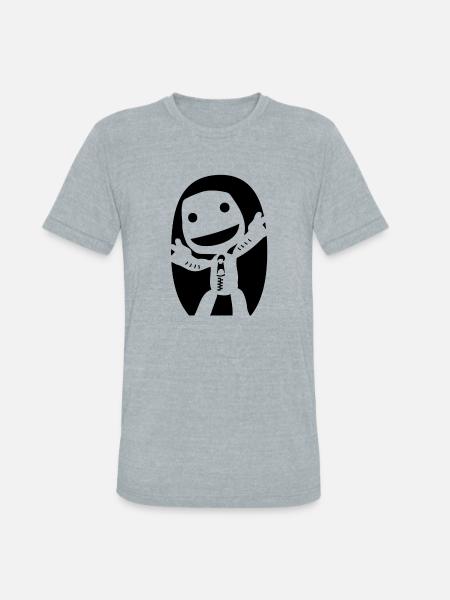 Little Big Planet - Unisex Tri-Blend T-Shirt - heather grey
