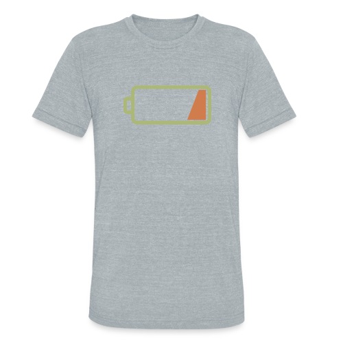 Silicon Valley - Low Battery - Unisex Tri-Blend T-Shirt