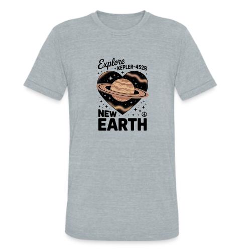Explore Kepler-452b – New Earth Adventure - Unisex Tri-Blend T-Shirt