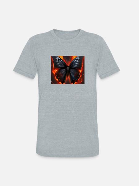 DZGN - Unisex Tri-Blend T-Shirt - heather grey