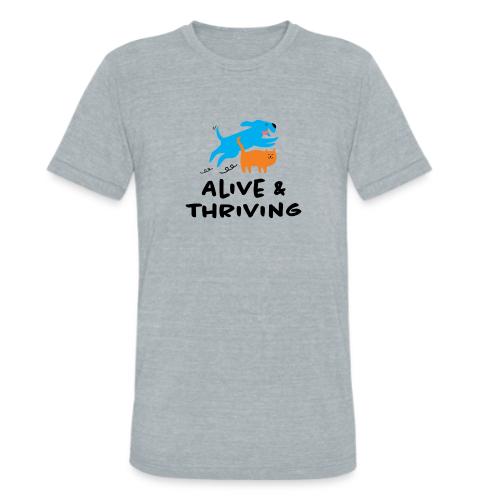 Alive Thriving Animal Behavior Program - Unisex Tri-Blend T-Shirt