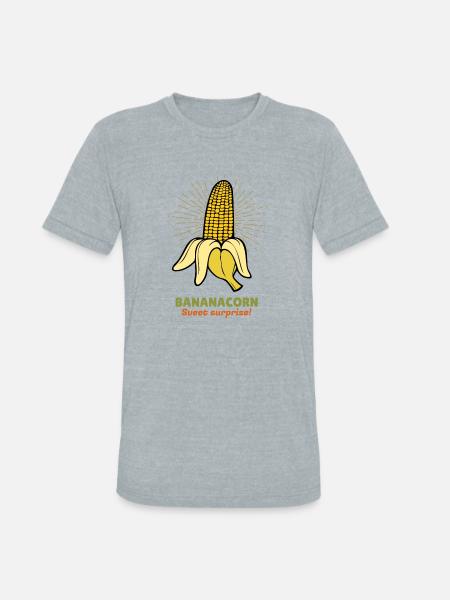 Sweet surprise! - Unisex Tri-Blend T-Shirt - heather grey