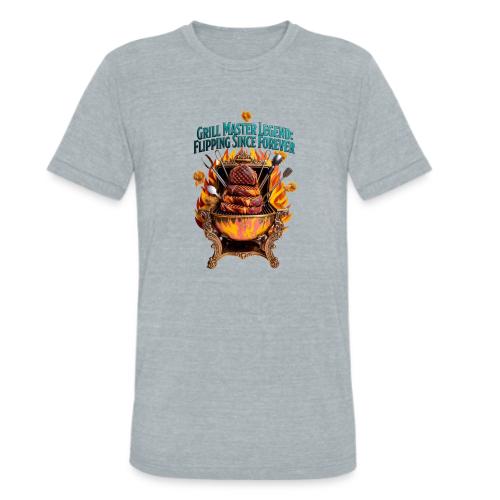 Grill Master Legend T Shirt - Unisex Tri-Blend T-Shirt