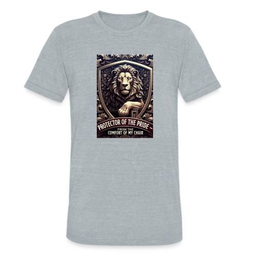 Lion King T Shirt, Funny Low-Effort Father Gift - Unisex Tri-Blend T-Shirt