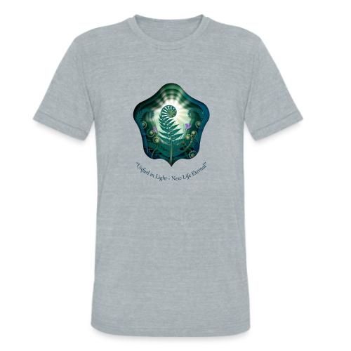 Easter Unfurl in Light Resurrection T Shirt, Gift - Unisex Tri-Blend T-Shirt