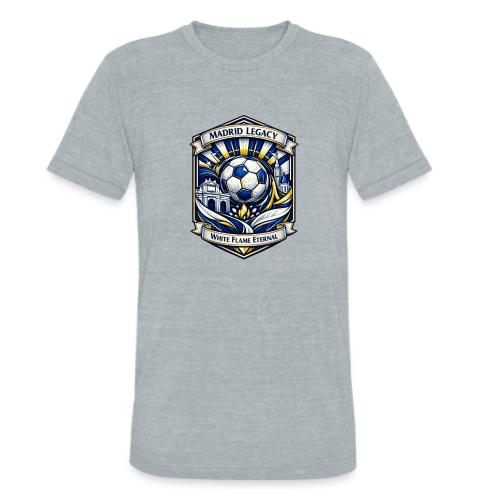 Madrid White Legacy T Shirt, Madrid Fan Gift - Unisex Tri-Blend T-Shirt