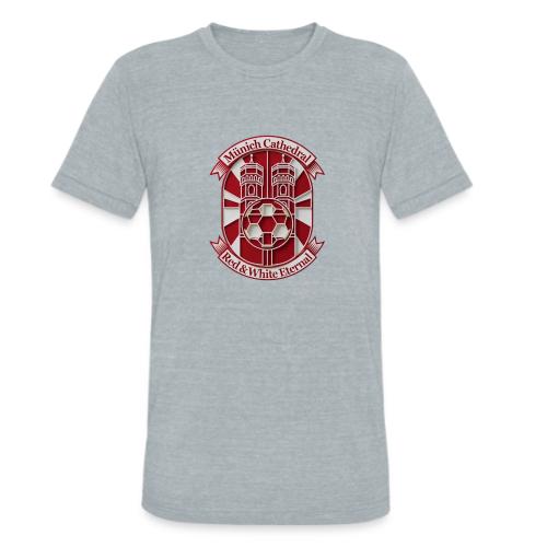 Munich Cathedral T Shirt, German Football Fan Gift - Unisex Tri-Blend T-Shirt