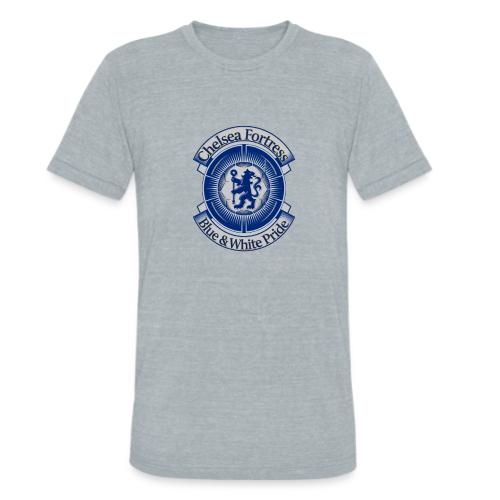 Chelsea Fortress T Shirt, Soccer City Pride Gift - Unisex Tri-Blend T-Shirt