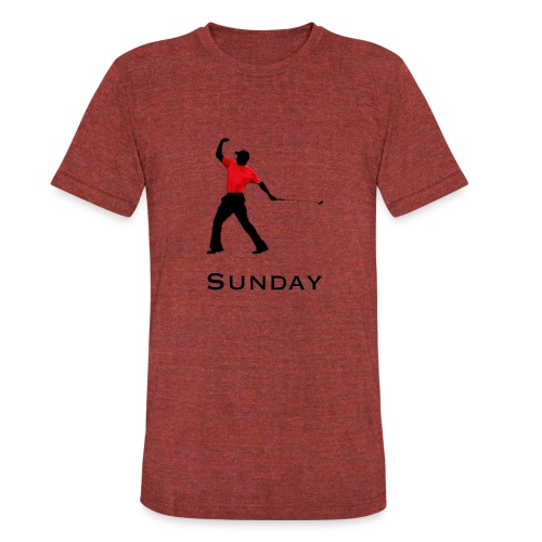 Sunday Red - Unisex Tri-Blend T-Shirt