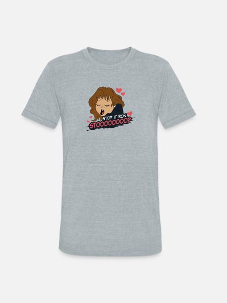 Stop It Ron - Unisex Tri-Blend T-Shirt - heather grey