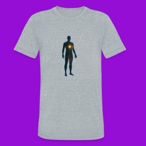 Glowing Chest Personl - Unisex Tri-Blend T-Shirt