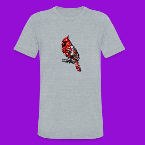 Silver Cardinal - Unisex Tri-Blend T-Shirt