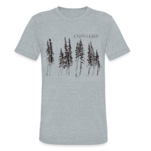 Joseph Huber - Fir Trees - Unisex Tri-Blend T-Shirt
