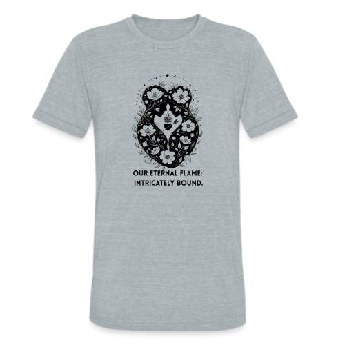 Eternal Flame of Embrace T-Shirt - Unisex Tri-Blend T-Shirt
