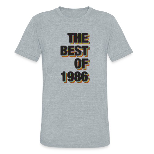 The Best Of 1986 - Unisex Tri-Blend T-Shirt