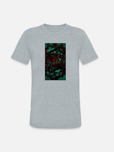 LOYALTY - Unisex Tri-Blend T-Shirt - heather grey