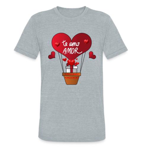 Fashion Valentine's Day Hearts, Gifts February 14 - Unisex Tri-Blend T-Shirt