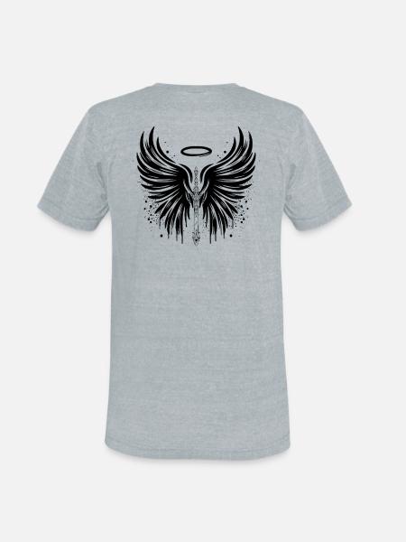 VELKRY Warrior Spirit - Unisex Tri-Blend T-Shirt - heather grey