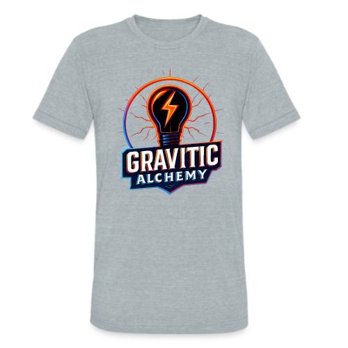 Gravitic Alchemy Logo - Unisex Tri-Blend T-Shirt
