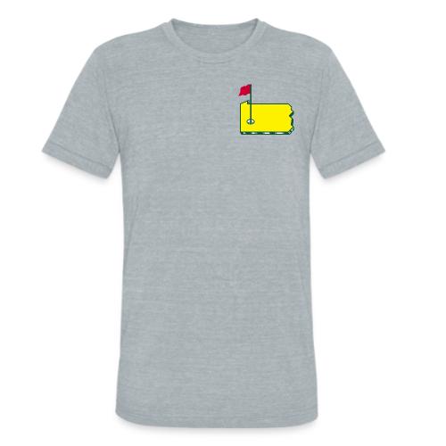 Pittsburgh Golf (2-Sided) - Unisex Tri-Blend T-Shirt