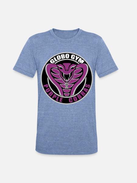Globo GYM - Unisex Tri-Blend T-Shirt - heather blue