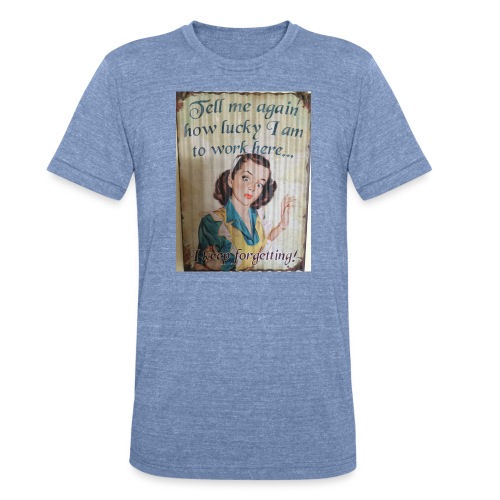 Vintage feminist - Unisex Tri-Blend T-Shirt