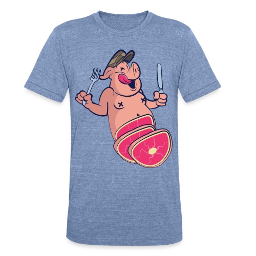 Pig In A Poke - Unisex Tri-Blend T-Shirt