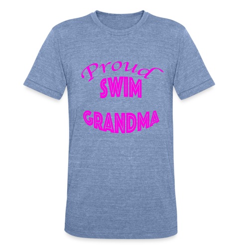 swim grandma - Unisex Tri-Blend T-Shirt