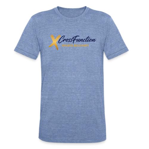 XF Sports Recovery- Dark Logo (front only) - Unisex Tri-Blend T-Shirt