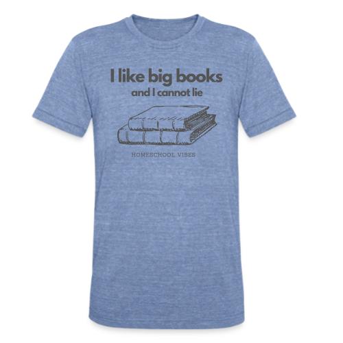 I like Big Books and I Cannot Lie - T-shirt triple mélange pour hommes