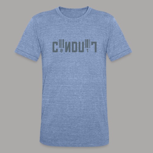 c0ndu1t logo Tee - Unisex Tri-Blend T-Shirt