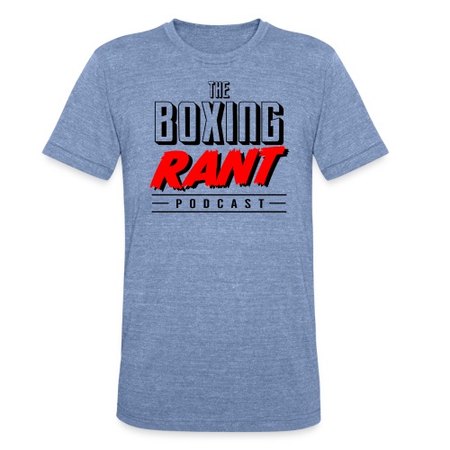 The Boxing Rant - Stack Logo - Unisex Tri-Blend T-Shirt