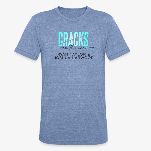 Cracks in the Ice Title Black - Unisex Tri-Blend T-Shirt
