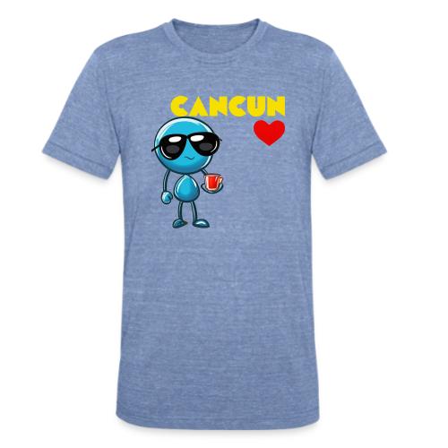 Smoon City_Cancun - Unisex Tri-Blend T-Shirt