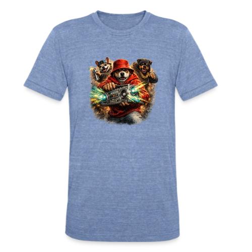 Urban Beat Dog Heroes - Unisex Tri-Blend T-Shirt