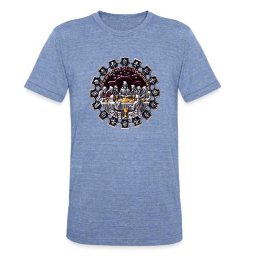 Last Supper Communion T Shirt, Faith Gift - Unisex Tri-Blend T-Shirt