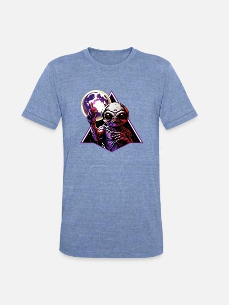 IlluminET56 - Unisex Tri-Blend T-Shirt - heather blue