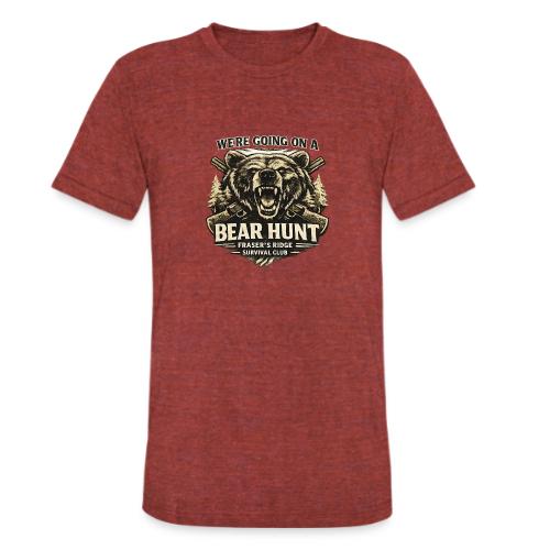 BEAR HUNT - Unisex Tri-Blend T-Shirt