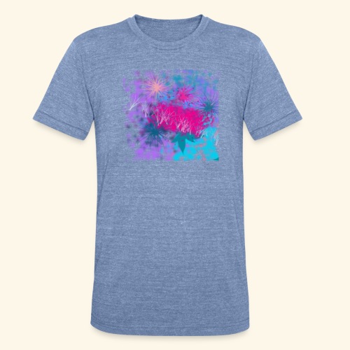 Abstract - Unisex Tri-Blend T-Shirt