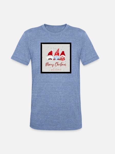 marry - Unisex Tri-Blend T-Shirt - heather blue