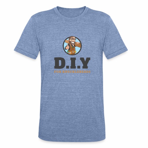 DIY For Knuckleheads Logo - Unisex Tri-Blend T-Shirt