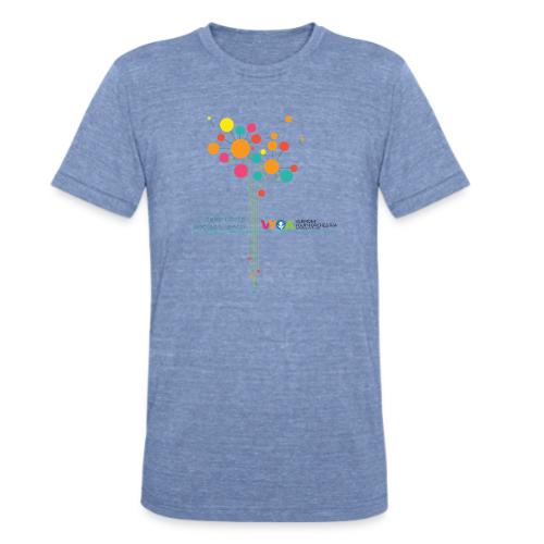 flower tag - Unisex Tri-Blend T-Shirt
