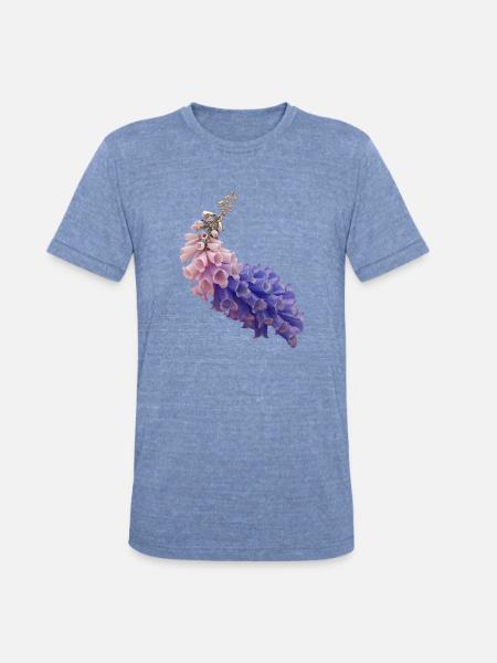 flume skin - Unisex Tri-Blend T-Shirt - heather blue